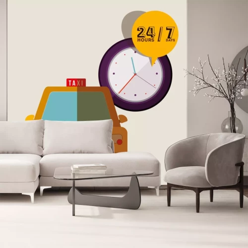 Sticker Taxi-Service-Design