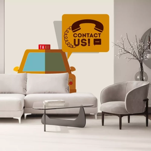 Sticker Taxi-Service-Design