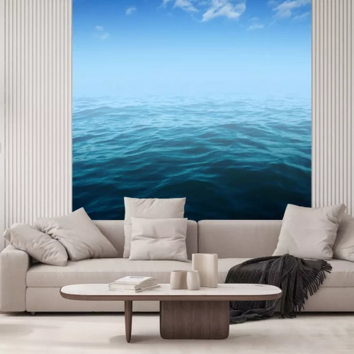 Sticker Blaues Meerwasser