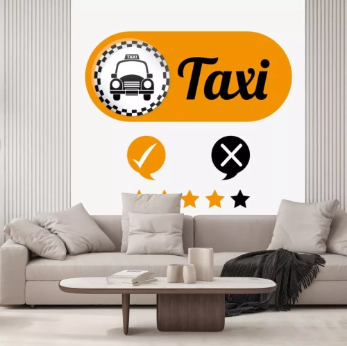 Sticker Taxi-Service-Design
