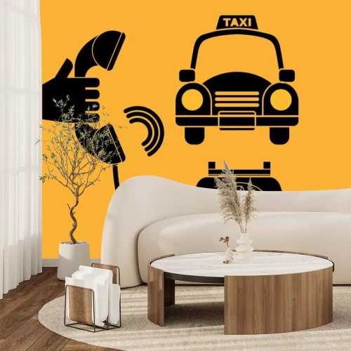 Sticker Taxi-Service-Design