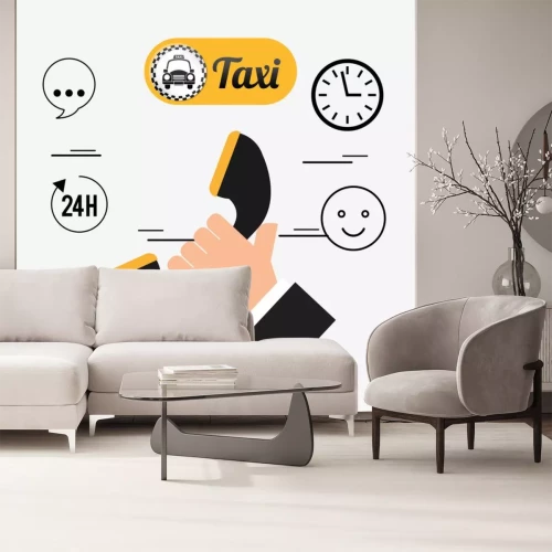 Sticker Taxi-Service-Design