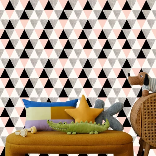 Tapete Hintergrund mit Dreiecken