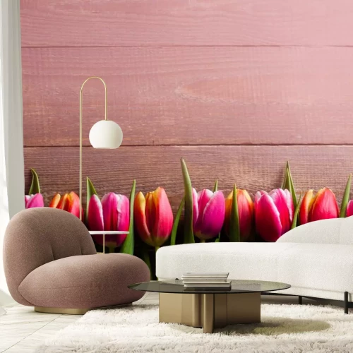 Sticker Tulpen nebeneinander