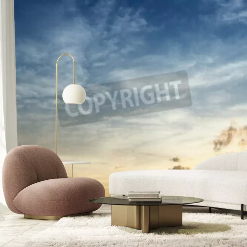 Fototapete Himmel bei Sonnenaufgang