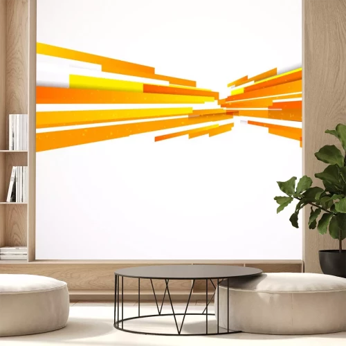 Sticker Orange Hintergrund Vektor