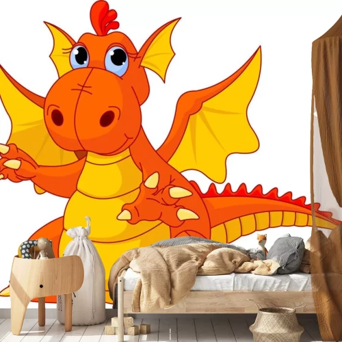 Sticker Cartoon Baby-Drachen