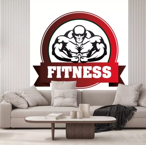 Sticker Fitness-und Fitness-Symbole Design