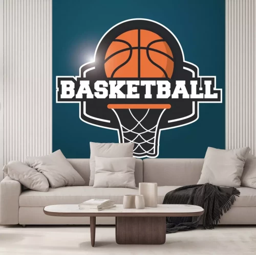 Sticker Basketball-Symbol-Design