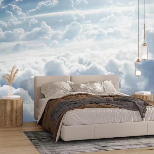 Fototapete 3D Himmel aus Vogelperspektive