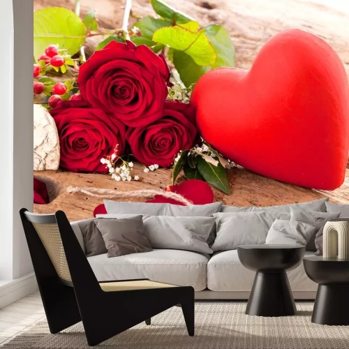 Sticker Rosenstrauß zum Valentinstag