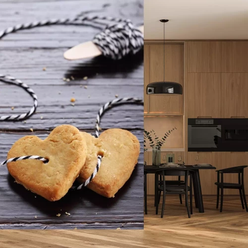 Sticker Bunte Süßigkeiten Mürbeteigkuchen