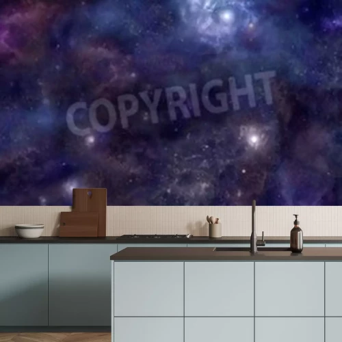 Fototapete Weltraum mit Sternen