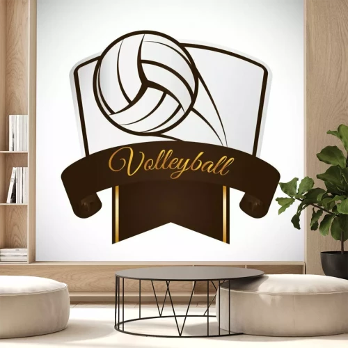 Sticker Volleyball-Symbol-Design