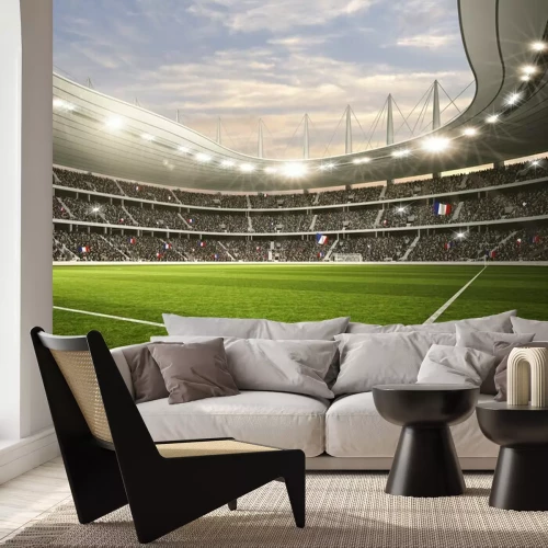 Fototapete Stadion vor dem Spiel