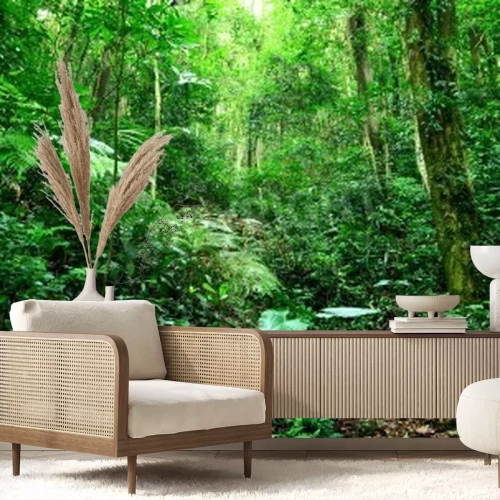 Fototapete Dichter grüner Dschungel