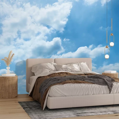 Fototapete Himmel mit weißen Wolken