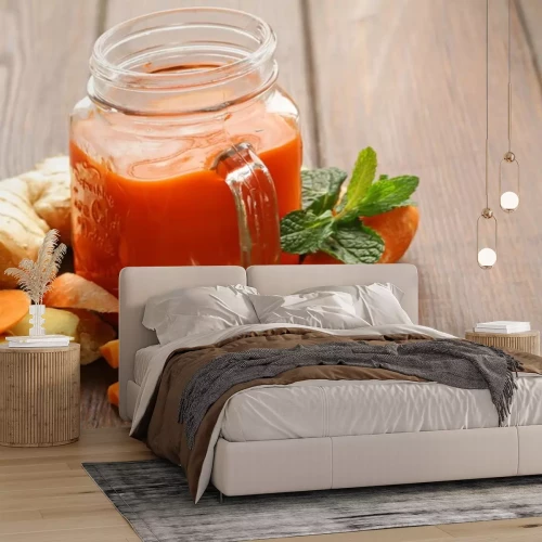 Sticker Sommergetränke gesunder Gemüsecocktail Foto