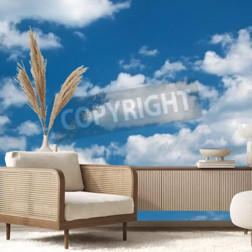 Fototapete Sommerhimmel mit Wolken