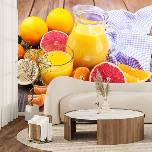Sticker Mahlzeiten und Getränke Zitrusfruchtsäfte