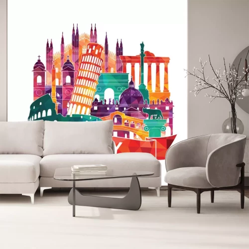 Sticker Italien. Abbildung