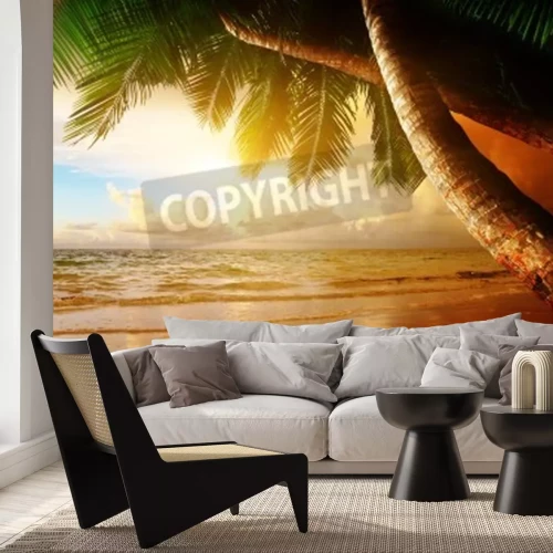 Fototapete Karibisches Meer und Strand