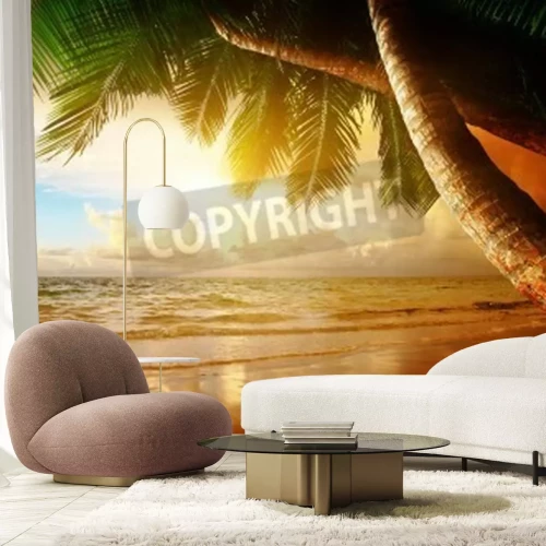 Fototapete Karibisches Meer und Strand