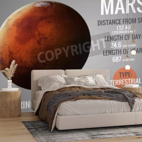 Fototapete Mars Planet