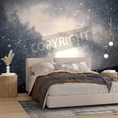 Fototapete Himmel in Aquarell