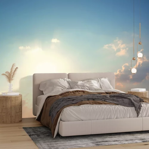 Fototapete Zerstreute Sonnenstrahlen