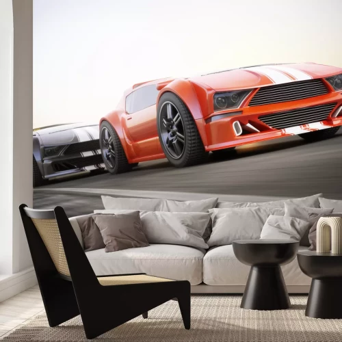 Fototapete Sportwagenrennen