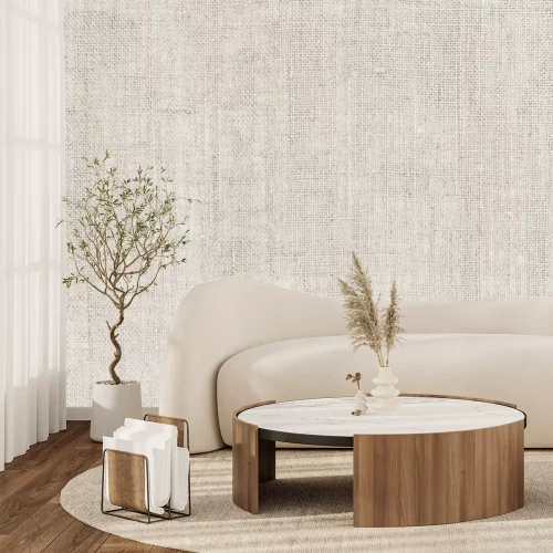 Fototapete Leinen Materialtextur