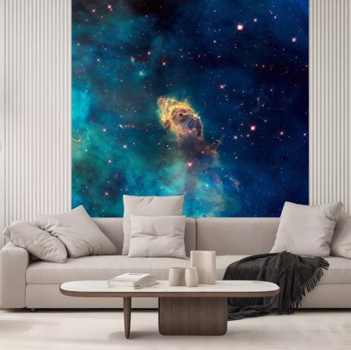 Fototapete Bunter Nebel im Weltall