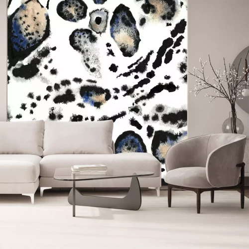 Sticker Aquarell-Leopardenmuster