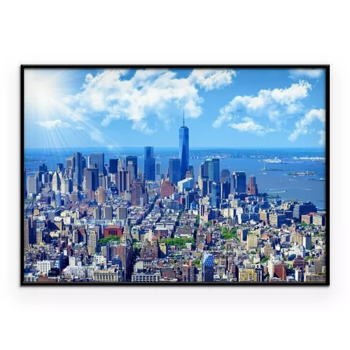 Poster Skyline von Manhattan