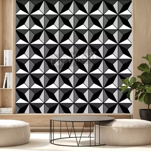 Fototapete Geometrische Textur 3D