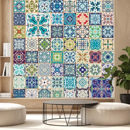 Fototapete Mosaik aus portugiesischer Fliesen