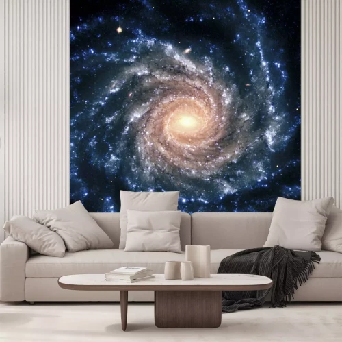 Fototapete Spiralgalaxie im Weltraum