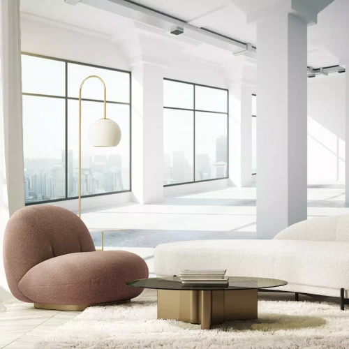 Fototapete Leeres Dachzimmer