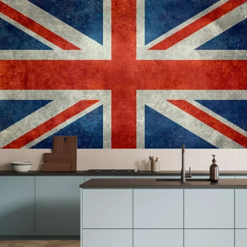 Fototapete Alte britische Flagge