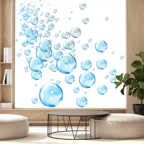 Sticker Blue bubbles