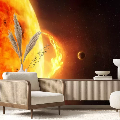 Fototapete Explosion in der Sonne