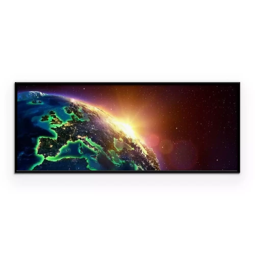 Poster Europa aus dem Weltraum