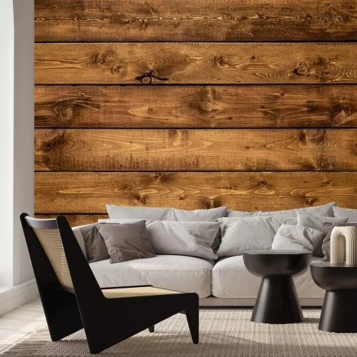 Fototapete Holzhintergrund aus Brettern