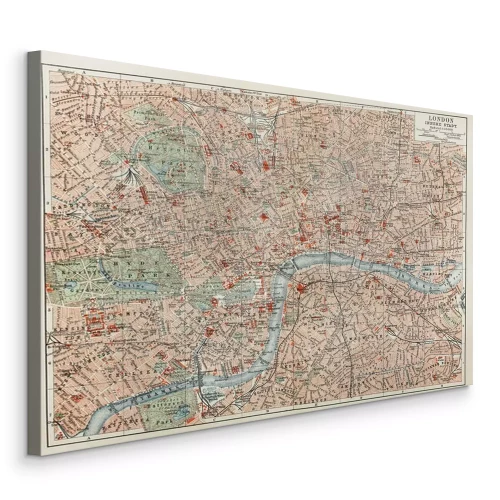 Bild Historische Karte von London