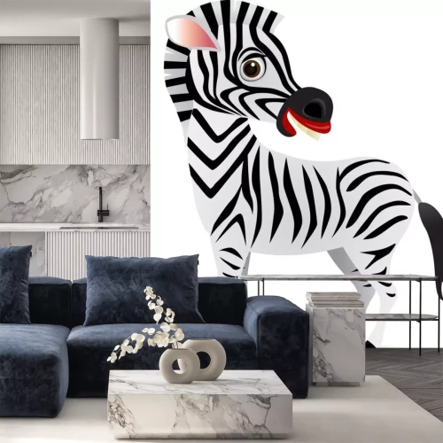 Sticker Zebra cartoon