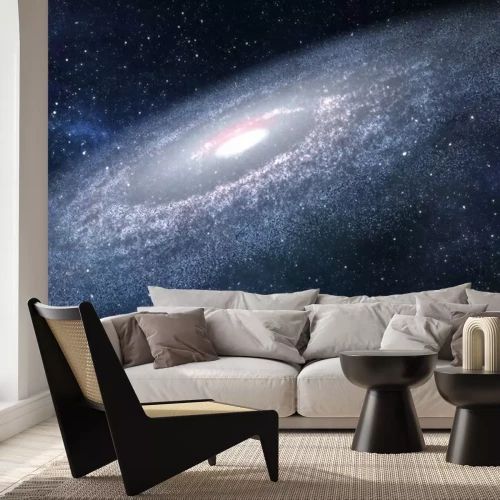 Fototapete Spiralgalaxie im Weltraum