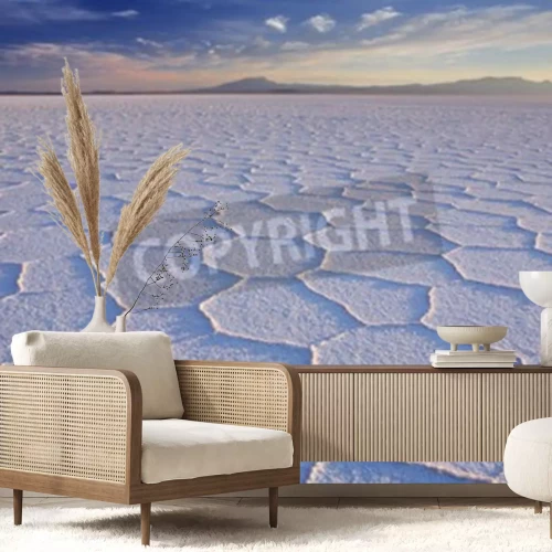 Fototapete Salzwüste