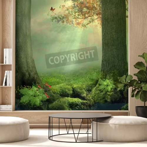 Fototapete Tropen abstrakt