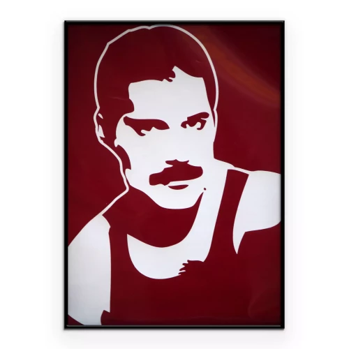 Poster Freddy Mercury, Berlin.